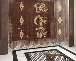 Rèm thờ hạt gỗ Bồ Đề