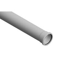 Polypipe Terrain 110mmx3m PVC Pushfit Soil Pipe Grey 100P ...
