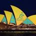 SydneyOpera House shines green and gold in support of Wallabies