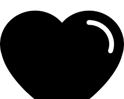 Image of rounded heart shape drawing