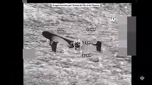 Guerre au Moyen-Orient: les images spectaculaires de drones interceptés par l'armée française