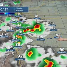 Friday brings more thunderstorms before hot and dry weather takes over