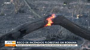 Ministério do Meio Ambiente antecipa período de risco de incêndios em Roraima