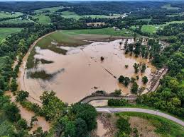 Floodwaters submerge Midwest neighborhoods still bracing for more severe storms