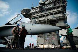 New aircraft carrier arrives in Arabian Sea to replace long-stationed USS Abraham Lincoln