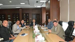 رئيس جامعة دمياط يتابع أعمال تشطيب مستشفى الغالي مع شركة تبارك