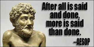 AESOP FABLES QUOTES image quotes at hippoquotes.com via Relatably.com