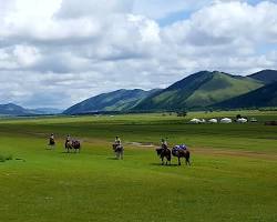 Image de Mongolian steppes