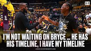 LeBron talks about Bryce