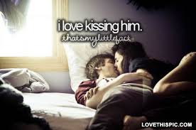 Love-kissing-him Pictures, Photos, and Images for Facebook, Tumblr ... via Relatably.com