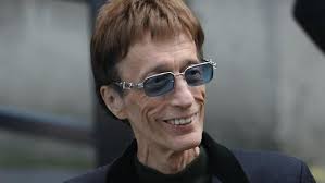 Robin Gibb outside the ITV Studios in London recently after his hospital treatment. Picture: Picture Media Source: Supplied - 449916-bee-gees-star-robin-gibb