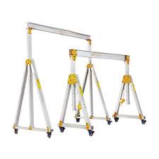 1T-5T Foldable Mini Aluminum Mobile Gantry Crane 500kg