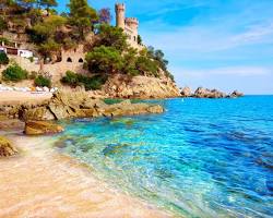 Image of Spanish coastline