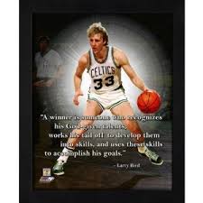 Amazon.com : Larry Bird Boston Celtics (Dribbling) Framed 11x14 ... via Relatably.com