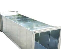 Hình ảnh về ống gió vuông tôn mạ kẽm bích TDF TDC MK Technos
