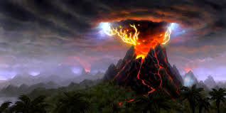 Resultado de imagen de volcan en erupcion