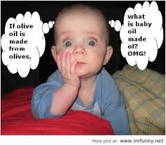 Funny kid pics and dayings | funny kids quotes lovely if olive oil ... via Relatably.com