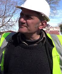 STONEWALLED: Mark Whyte is unhappy with the way Trinity Church has been demolished. - 5688687