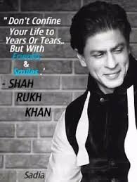 SRK Quotables on Pinterest | Shahrukh Khan, I Am Happy and Actors via Relatably.com