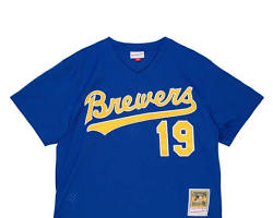 Image of Milwaukee Brewers Pullover Jersey