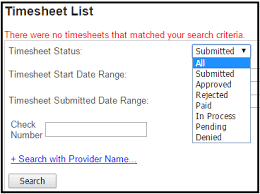 PPL Web Portal Timesheet Status Definitions