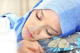 Image result for muslimah tidor semasa puasa