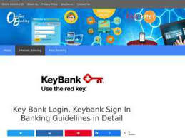 key bank online banking sign in