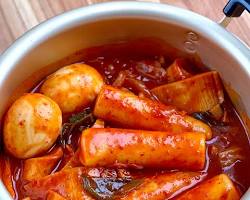 Image of Tteokbokki korean food
