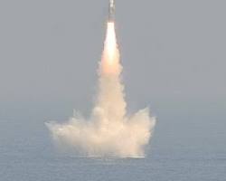 Image of Sagarika (K15) missile India