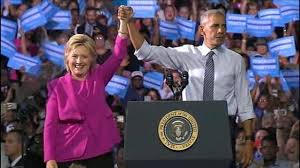 Image result for hillary obama stronger together picks