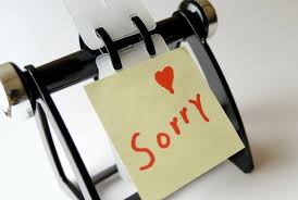 Image result for saying sorry