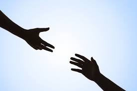 Image result for reaching hands silhouette