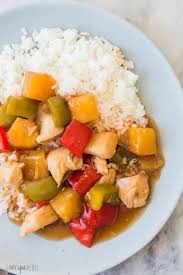 Slow Cooker Sweet & Sour Chicken - The Recipe Rebel {VIDEO}
