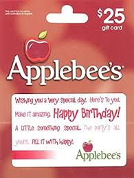 Applebee's Happy Birthday $25 Gift Card : Gift Cards - Amazon.com