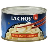 La Choy Brand water chestnuts