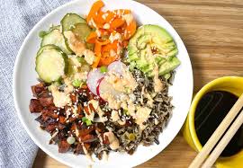 Wild Rice Sushi Bowls - Midwestern HomeLife
