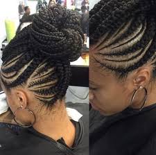 Image result for banana braids in a bun