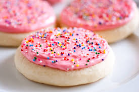 Image result for cookie with pink sprinkles