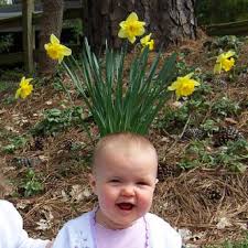 Image result for flowers growing out of head