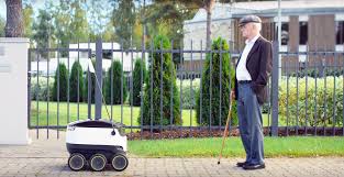 Image result for Starship Technologies delivery robot  picture