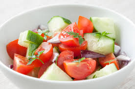 Tomato cucumber salad with Italian dressing | Real Life, Good Food