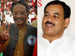 Pauri: B C Khanduri vs Harak Singh Rawat. Pauri, Apr 28: An interesting fight appears to be on the cards between BJP strongman B C Khanduri, ... - 28-bc-khanduri-vs-harak-singh-rawat