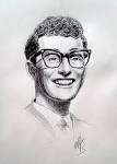 Image result for Buddy Holly (sketch)