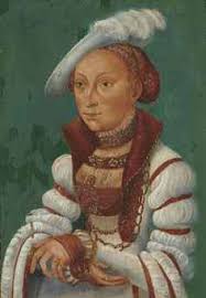 Follower of Lucas Cranach I | Portrait of Sibylle von Cleve ... - follower_of_lucas_cranach_i_portrait_of_sibylle_von_cleve_electress_of_d5559239h