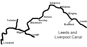 Image result for leeds liverpool canal town of Nelson uk