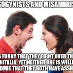 ANGRY FIGHTING MARRIED COUPLE HUSBAND &amp; WIFE Meme Generator - Imgflip via Relatably.com