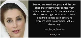 TOP 25 QUOTES BY BENAZIR BHUTTO (of 72) | A-Z Quotes via Relatably.com