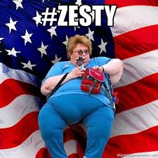 zesty - Obese American | Meme Generator via Relatably.com