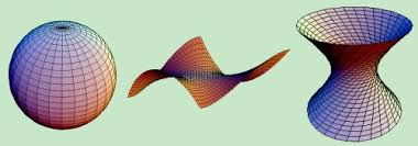 Resultado de imagen de La geometría de Riemann de los espacios curvos