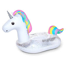 Big Mouth Toys Unicorn Pool Float - White